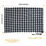 12V Electric Car Heated Blanket Automotive - Tophatter Daily Deals