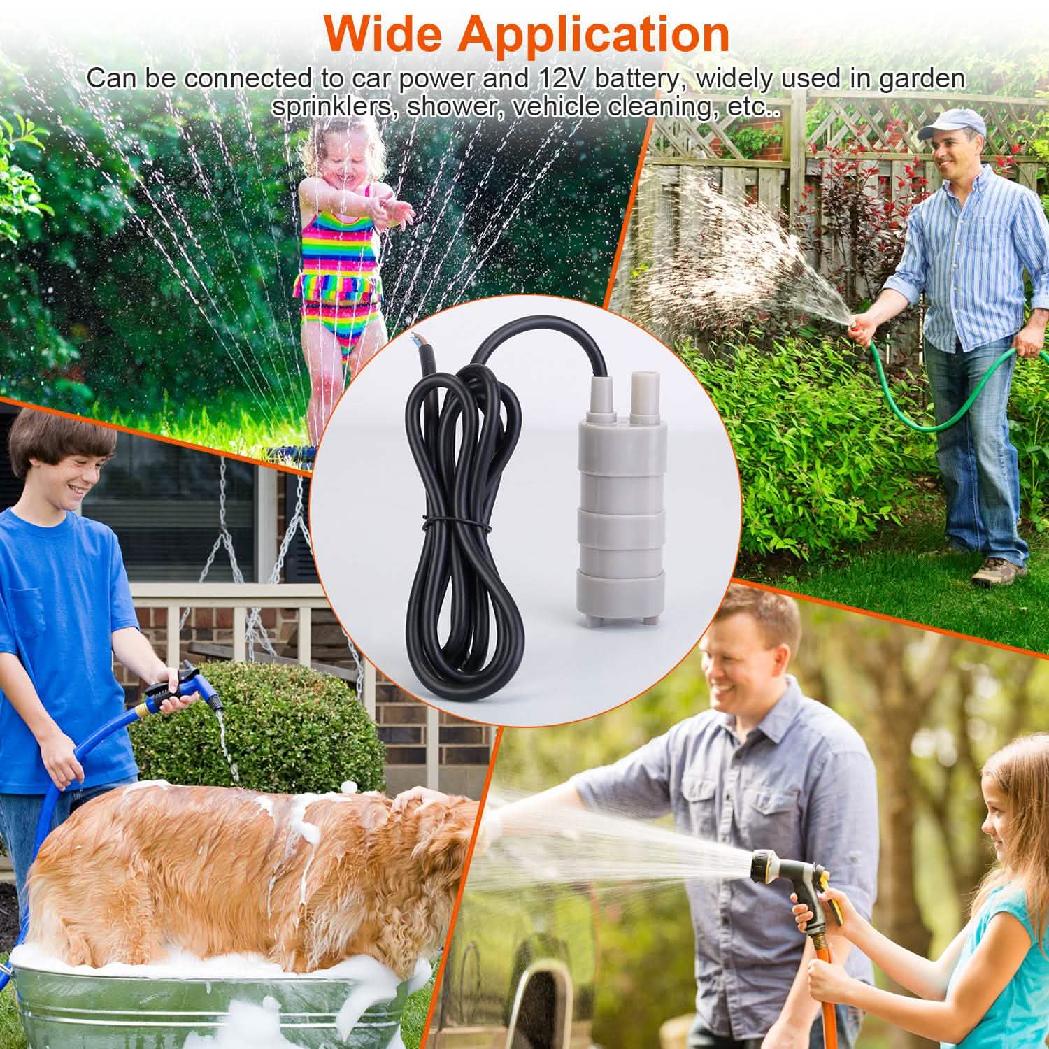 12V Submersible Water Pump Garden & Patio - Tophatter Daily Deals