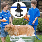 12V Water Pump with 2 Hose Clamps 123PSI Self Priming Sprayer Pump Garden & Patio - Tophatter Daily Deals