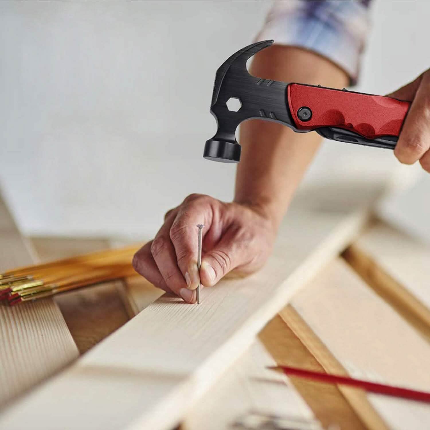 13-in-1 Multi-tool Hammer Camping Survival Tool Outdoor Recreation - Tophatter Daily Deals