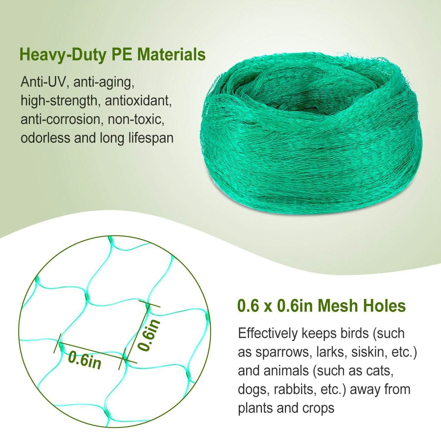 13 x 33 Ft. Garden Net Garden & Patio - Tophatter Daily Deals