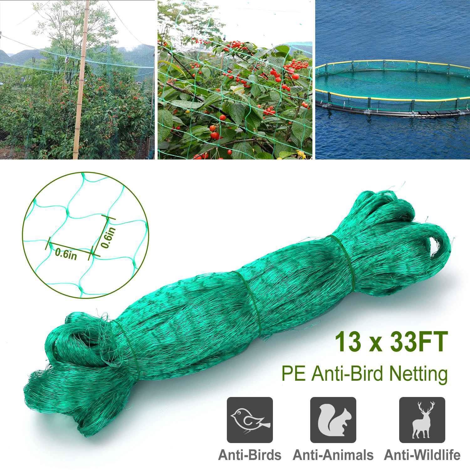 13 x 33 Ft. Garden Net Garden & Patio - Tophatter Daily Deals