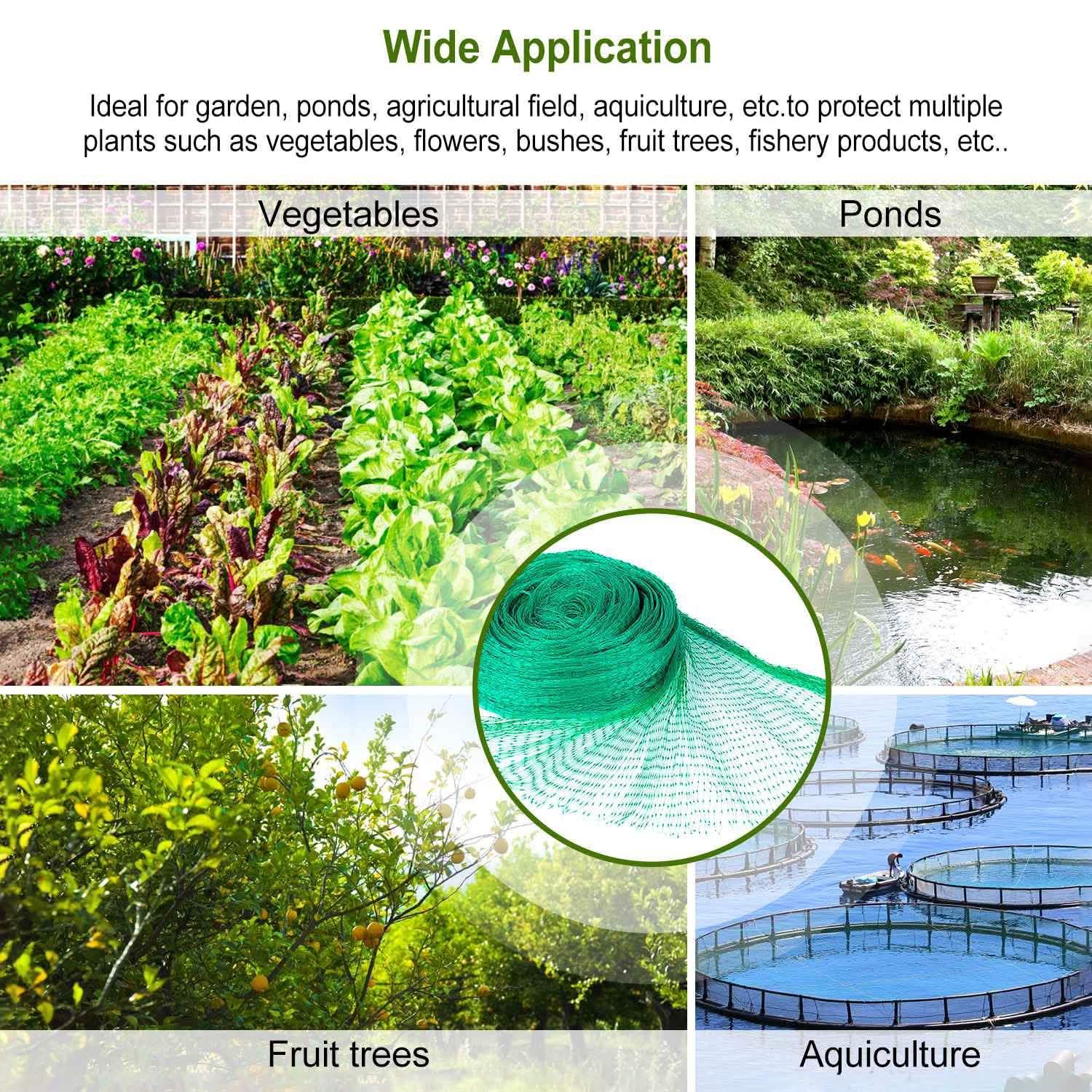 13 x 33 Ft. Garden Net Garden & Patio - Tophatter Daily Deals