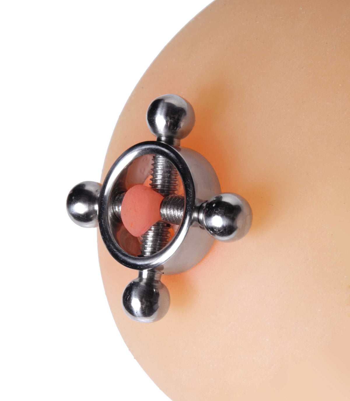 Rings of Fire Stainless Steel Nipple Press Set > Sex Toys > Nipple Clamps - Tophatter Daily Deals
