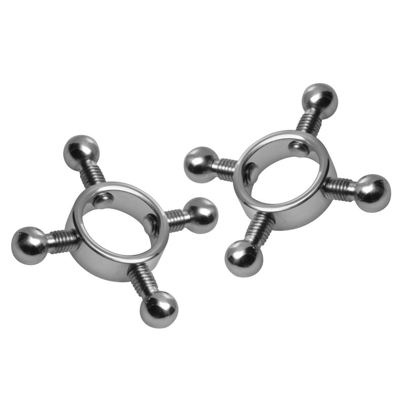 Rings of Fire Stainless Steel Nipple Press Set > Sex Toys > Nipple Clamps - Tophatter Daily Deals