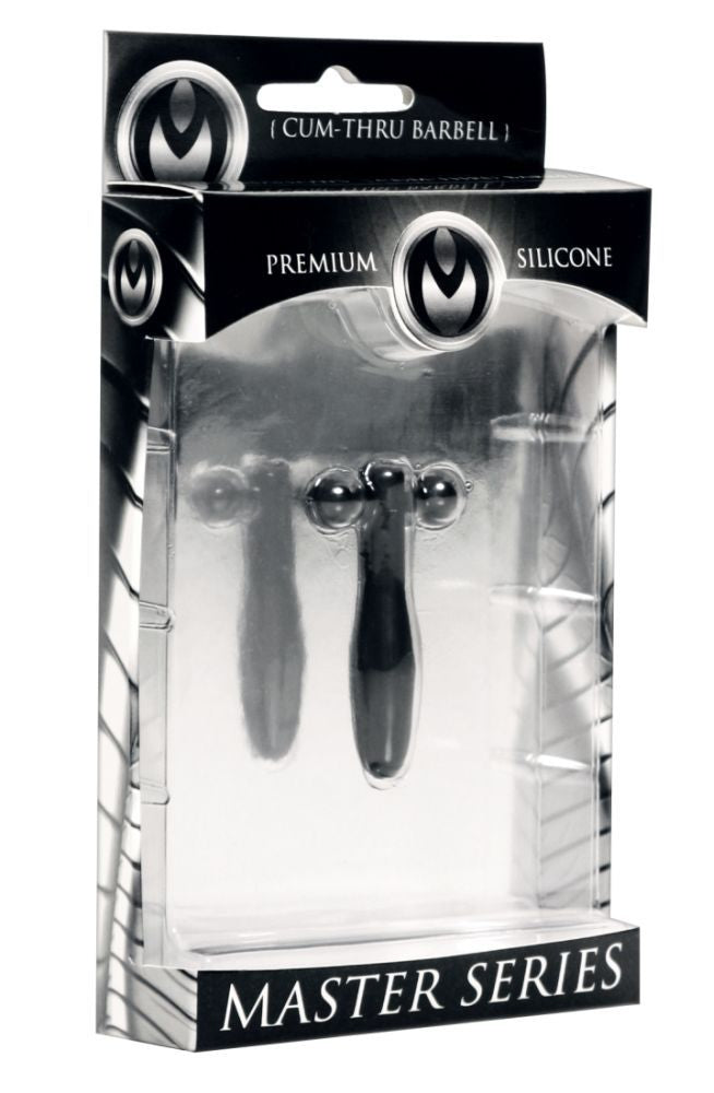 Silicone Cum Thru Barbell Penis Plug for Urethral Play > Sex Toys For Men > Sounding Rods - Tophatter Daily Deals