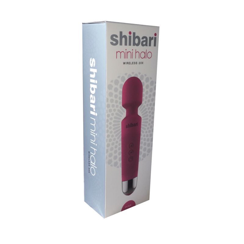 Shibari Mini Wand Halo (Pink) – Powerful Bendable Neck Wand Vibrator with 20 Vibration Patterns and 8 Speeds > Sex Toys > Mini Massagers - Tophatter Daily Deals