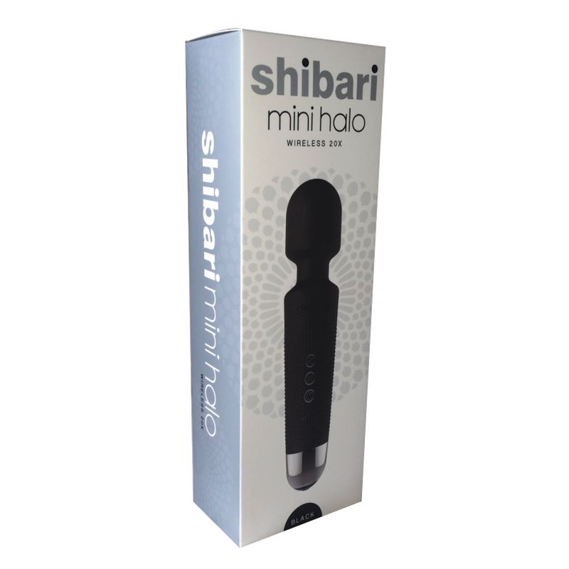 Mini Halo Midnight – Rechargeable Wand Massager with 20 Vibration Patterns > Vibrators > Mini Vibrators - Tophatter Daily Deals