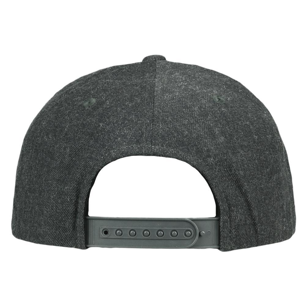 Grassroots California Touch of Class Gray Pro Fit Snapback Hat Headwear - Tophatter Daily Deals