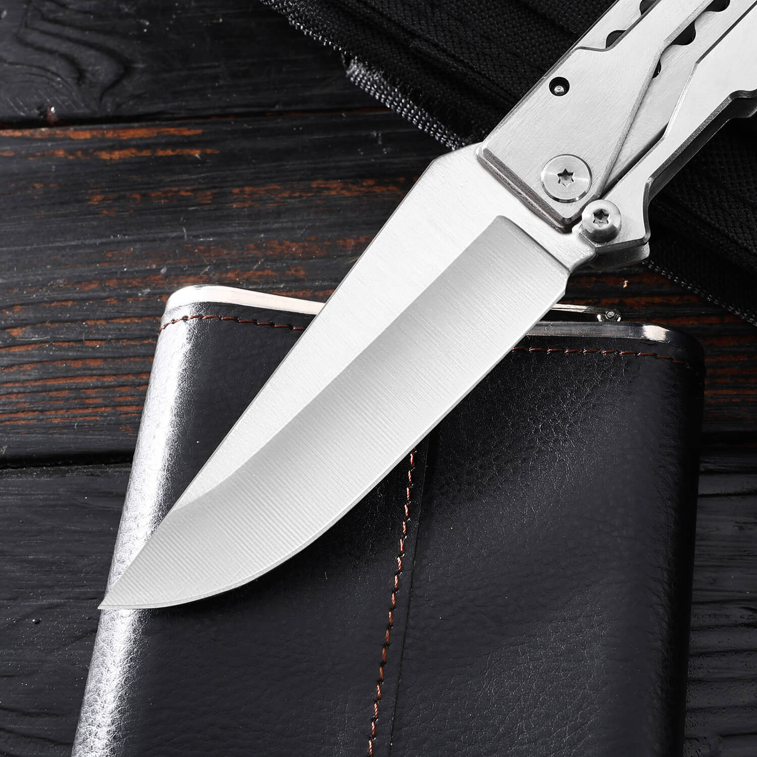 DC53 Gravity Pocket Knife-GS78 Pocket Knives - Tophatter Daily Deals