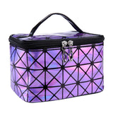3D laser cosmetic bag Purple 0 - Tophatter Daily Deals