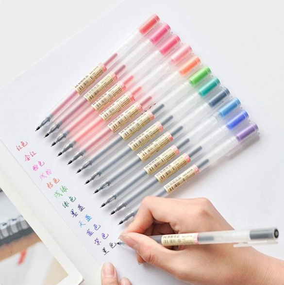 12 PieceMuji Gel Pen Set default 0 - Tophatter Daily Deals