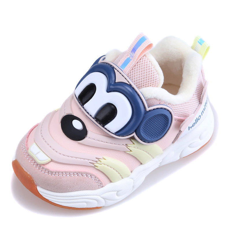 Baby walking shoes Pink 0 - Tophatter Daily Deals