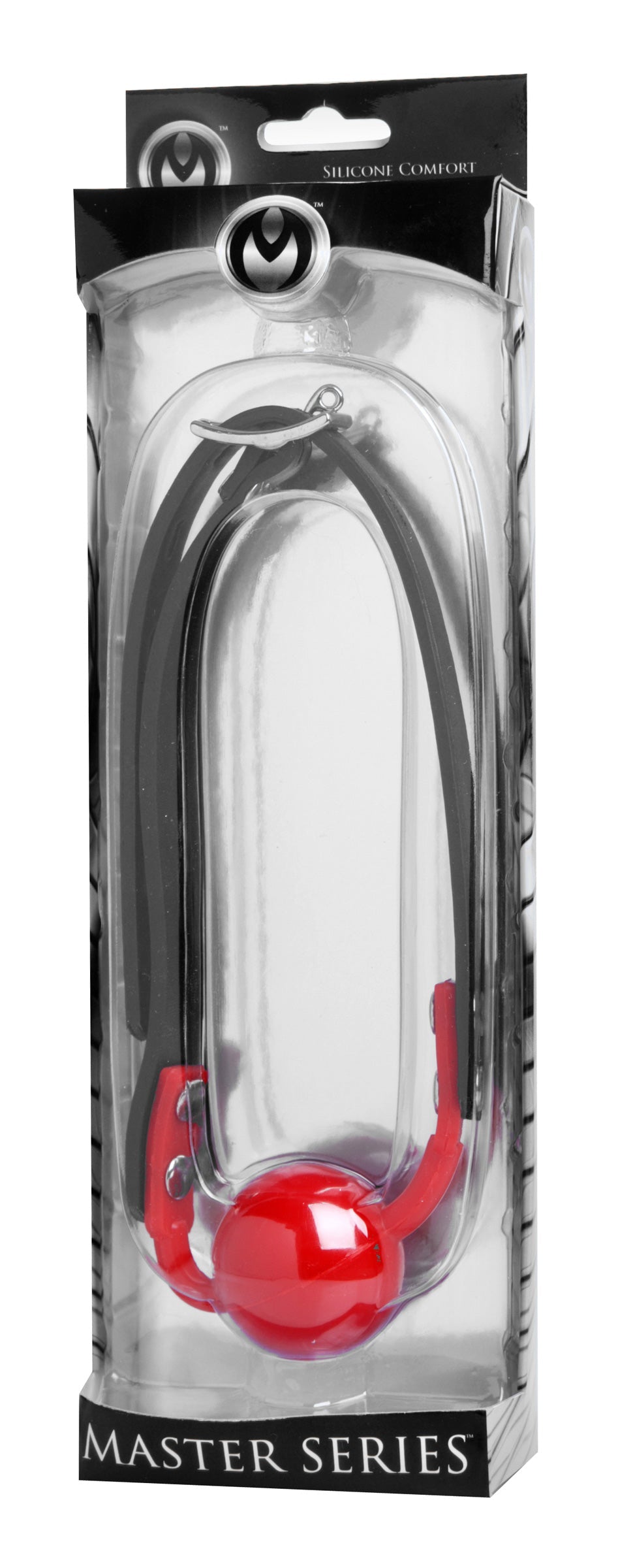 The Hush Gag Silicone Comfort Ball Gag – Adjustable Ball Gag with Locking Buckle > Bondage Gear > Gags and Bits - Tophatter Daily Deals