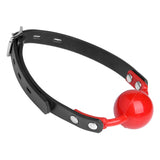 The Hush Gag Silicone Comfort Ball Gag – Adjustable Ball Gag with Locking Buckle > Bondage Gear > Gags and Bits - Tophatter Daily Deals