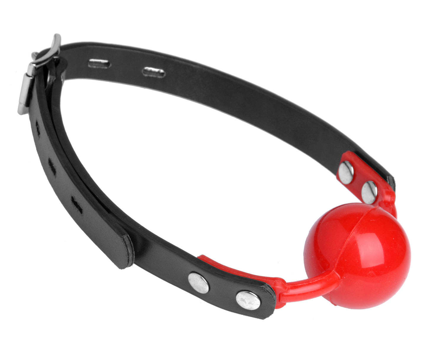 The Hush Gag Silicone Comfort Ball Gag – Adjustable Ball Gag with Locking Buckle > Bondage Gear > Gags and Bits - Tophatter Daily Deals
