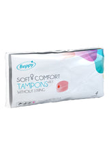 Beppy Soft+Comfort Wet 4 Pc Action Sponges Pack > Essentials > Menstrual Products - Tophatter Daily Deals