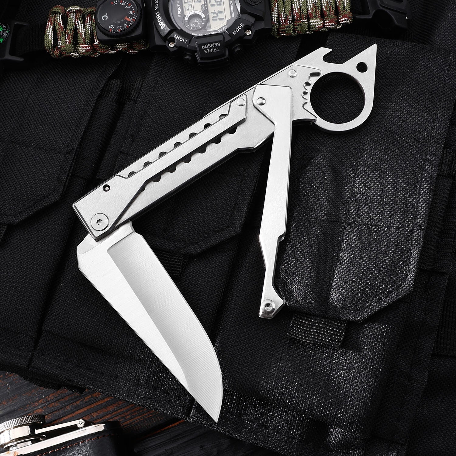 DC53 Gravity Pocket Knife-GS78 Pocket Knives - Tophatter Daily Deals