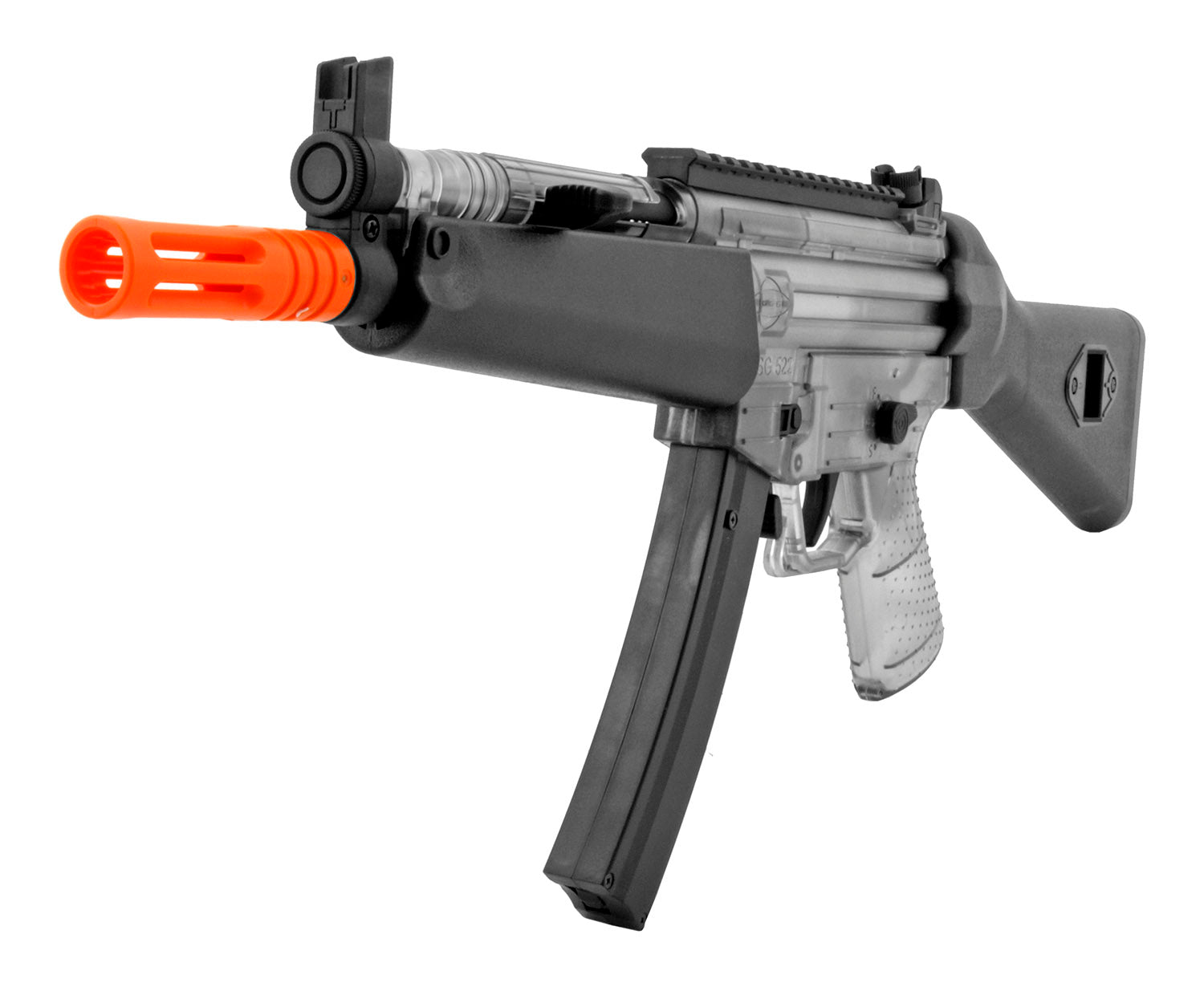 Electric Powered Fully Automatic Airsoft German Sport Gun Kit with Spring Assisted Pistol - Tophatter Daily Deals