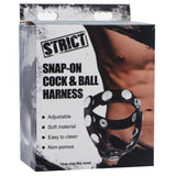 Snap-On Cock and Ball Harness for Enhanced Male Pleasure > Cock Ring > Adjustable - Tophatter Daily Deals