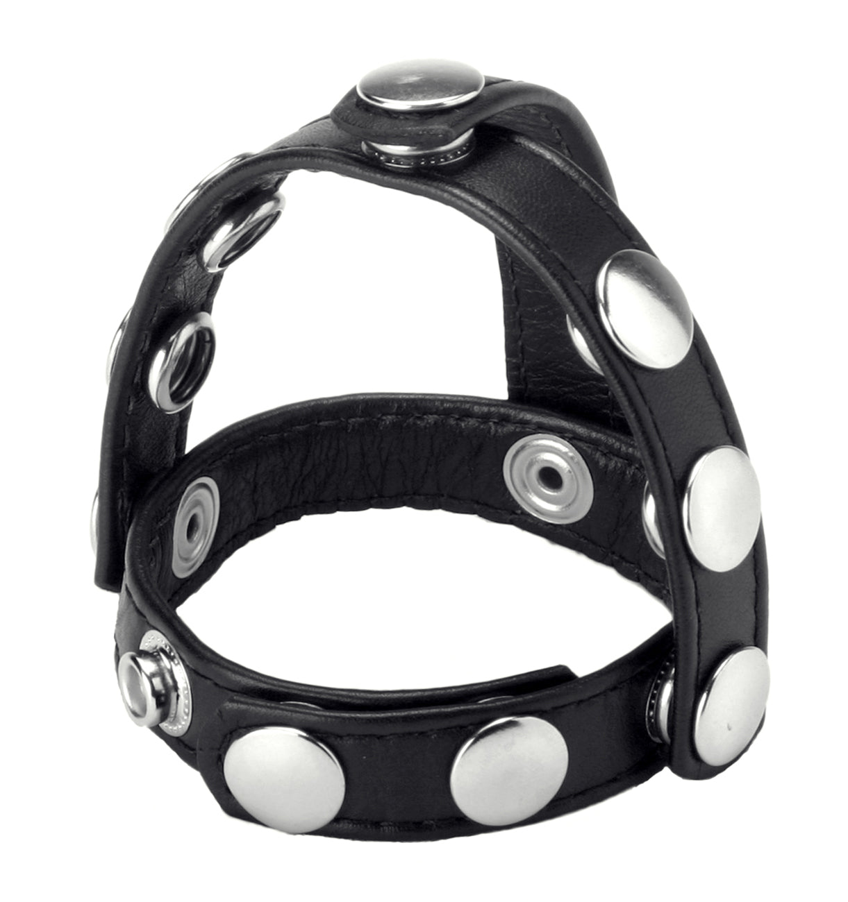 Snap-On Cock and Ball Harness for Enhanced Male Pleasure > Cock Ring > Adjustable - Tophatter Daily Deals