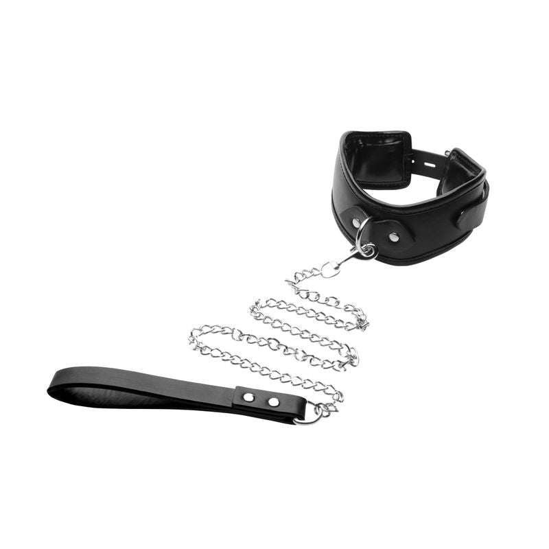 Padded Locking Posture Collar for BDSM and Submission Play > Bondage Gear > Collars & Leashes - Tophatter Daily Deals