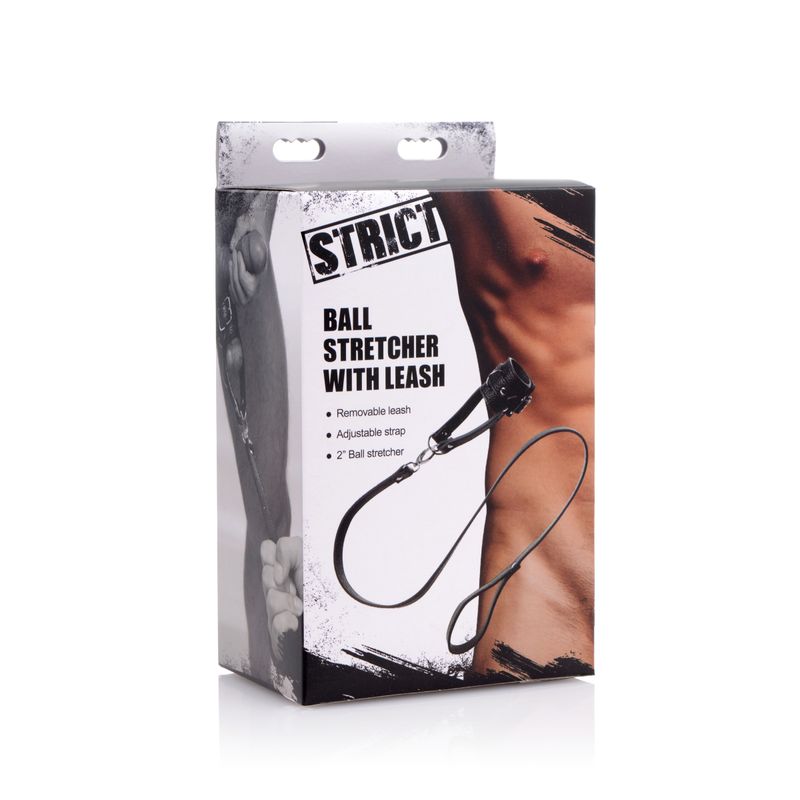 Strict Ball Stretcher With Leash > Sex Toys For Men > Ball Stretchers - Tophatter Daily Deals