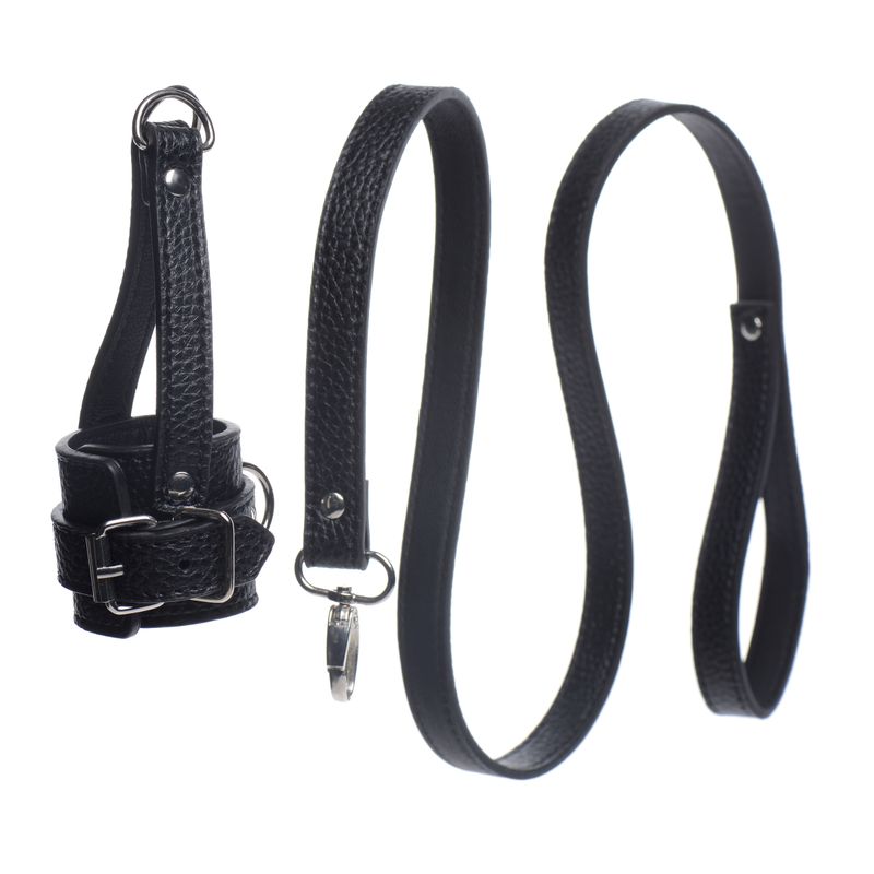 Strict Ball Stretcher With Leash > Sex Toys For Men > Ball Stretchers - Tophatter Daily Deals