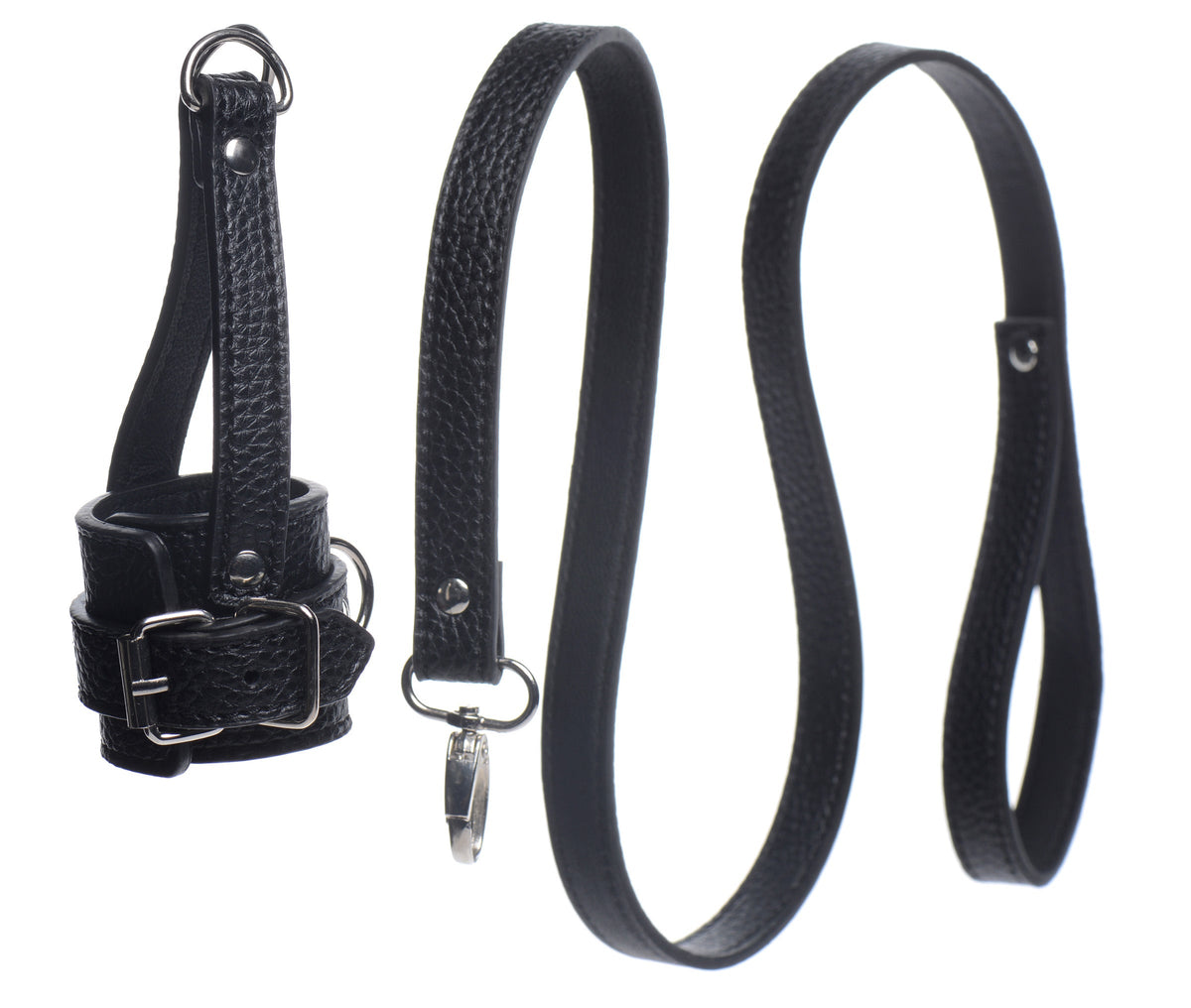 Strict Ball Stretcher With Leash > Sex Toys For Men > Ball Stretchers - Tophatter Daily Deals