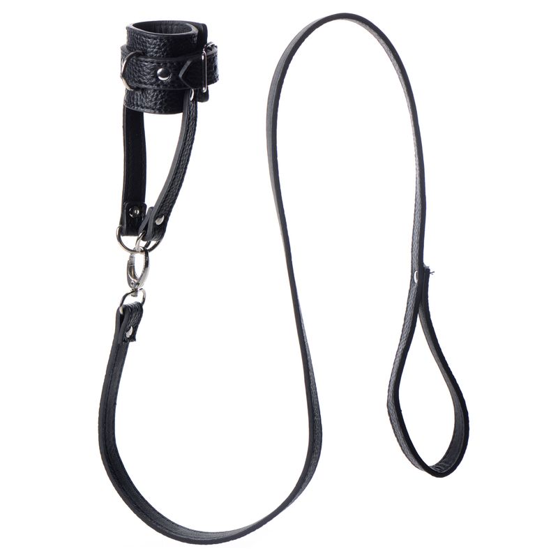 Strict Ball Stretcher With Leash > Sex Toys For Men > Ball Stretchers - Tophatter Daily Deals