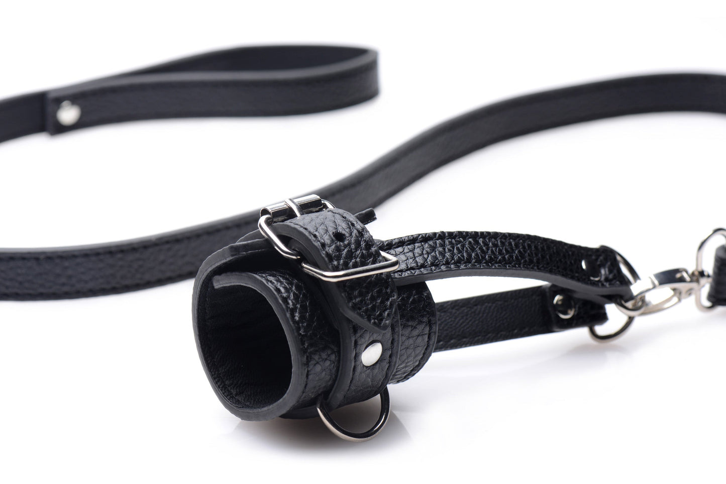 Strict Ball Stretcher With Leash > Sex Toys For Men > Ball Stretchers - Tophatter Daily Deals