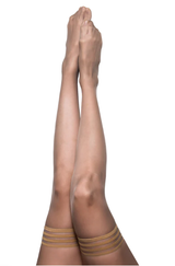 Kixies Jenny Size A Champagne Thigh-High Tights > Clothes > Hosiery > Stockings - Tophatter Daily Deals