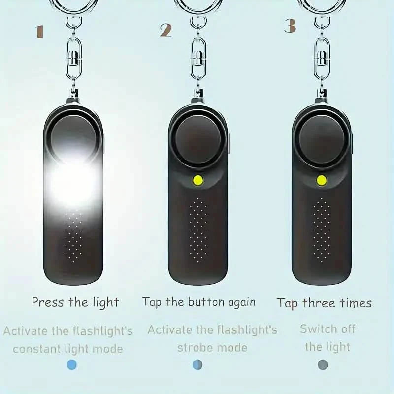 130dB Personal Security Alarm Smart Home & Security - Tophatter Daily Deals