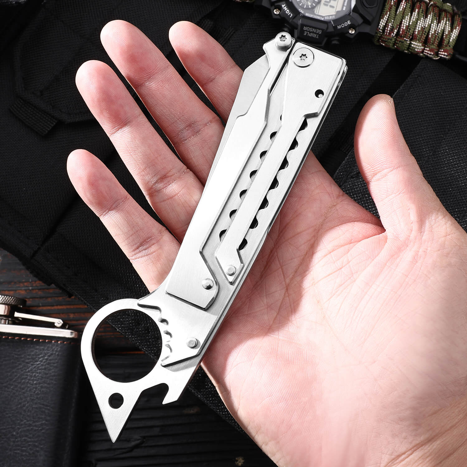 DC53 Gravity Pocket Knife-GS78 Pocket Knives - Tophatter Daily Deals