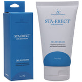 Doc Johnson Sta-Erect – Odourless Delay Cream for Men 56g > Essentials > Mens Enhancers - Tophatter Daily Deals