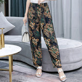 Bloomers plus size mother pants cotton linen pants 15color 0 - Tophatter Daily Deals