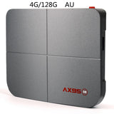 4G/128G dual-band WIFI with Bluetooth 8K TV BOX 4G 128G AU 0 - Tophatter Daily Deals