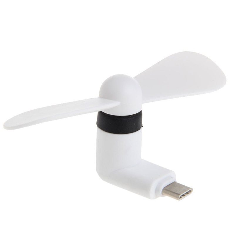 Android phone fan Type C White A 0 - Tophatter Daily Deals