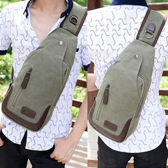 Canvas Shoulder Sling Bag - Assorted Colors Handbags & Wallets - Tophatter Daily Deals