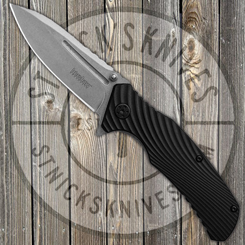 Kershaw Knives Huddle - Assisted Opening - Black GFN - 1326 Knives - Tophatter Daily Deals