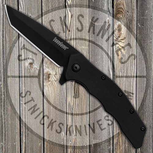 Kershaw Knives Thicket - Assisted Opening - Black GFN - 1328 Knives - Tophatter Daily Deals