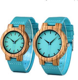 Bobo bird leather strap couple bamboo table 0 - Tophatter Daily Deals