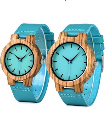 Bobo bird leather strap couple bamboo table 0 - Tophatter Daily Deals