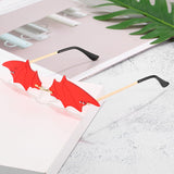 Bat shape personalized glasses 0 - Tophatter Daily Deals