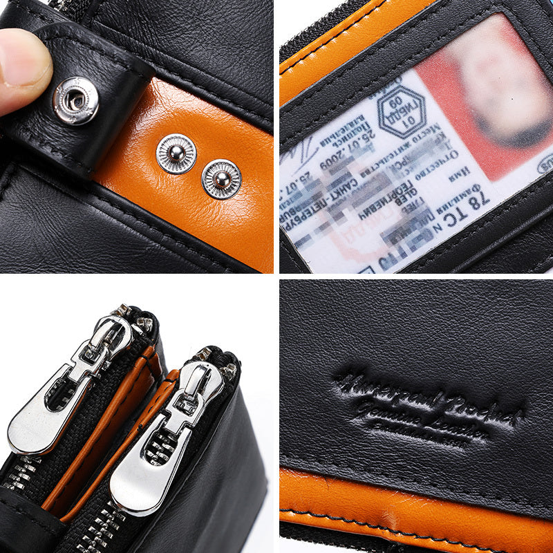 Anti-theft brush wallet 0 - Tophatter Daily Deals