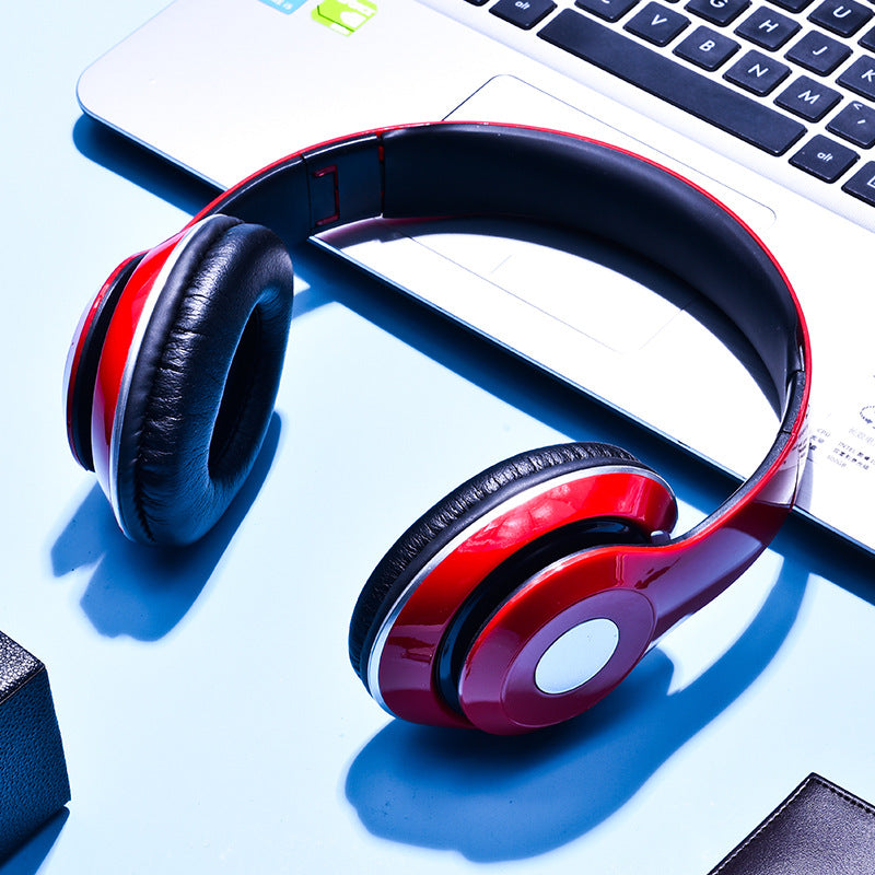 Bluetooth headset 5.0 Red 0 - Tophatter Daily Deals