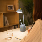 Cactus Pen Holder Table Lamp - USB Rechargeable Desk Light Desk Lamps & Lighting - Tophatter Daily Deals