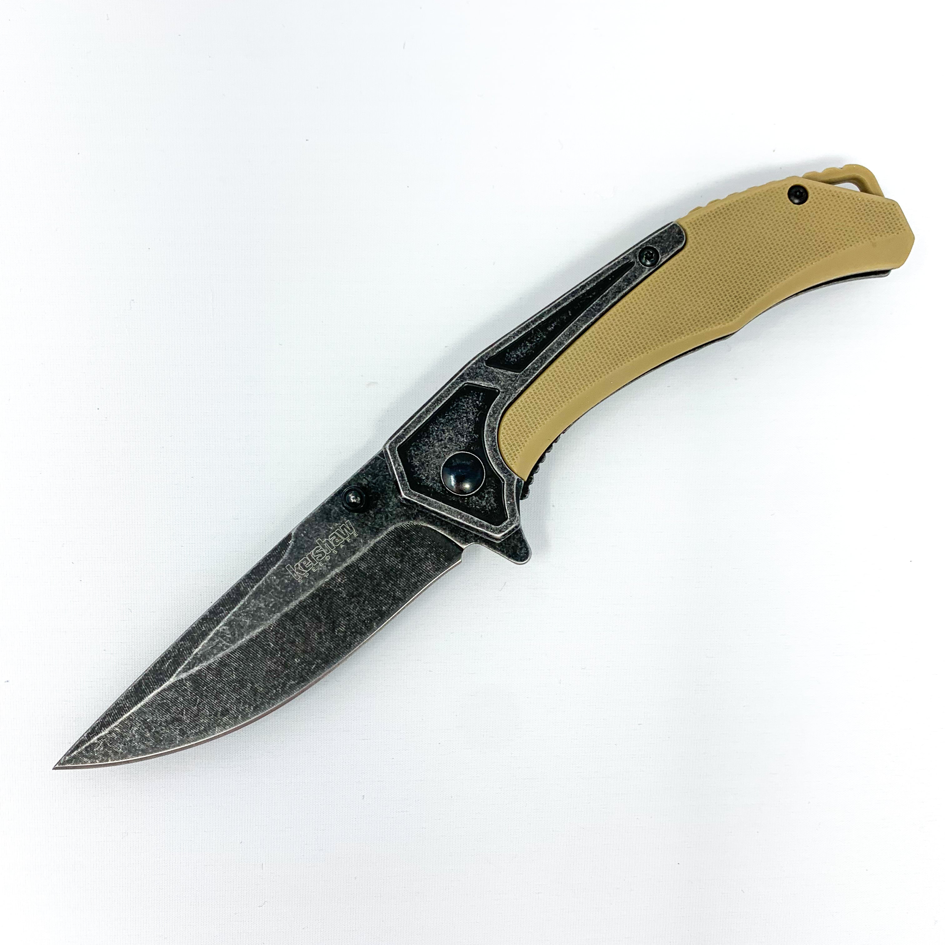 Kershaw Upswing - Frame Lock - Assisted Opening - 8Cr13MoV Steel - 1347 Knives - Tophatter Daily Deals