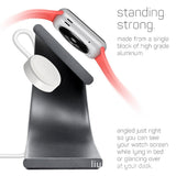 Aluminum alloy U-shaped smart watch charging stand 0 - Tophatter Daily Deals