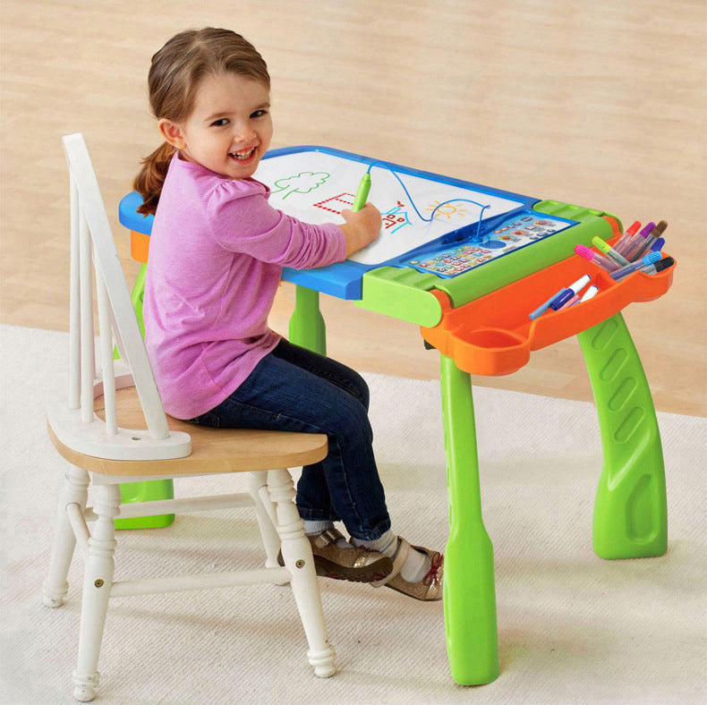 4-in-1 Children's E-learning Drawing Board 0 - Tophatter Daily Deals